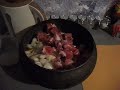 ТУШЁНАЯ КАРТОШКА С МЯСОМ  В РУССКОЙ ПЕЧИ.