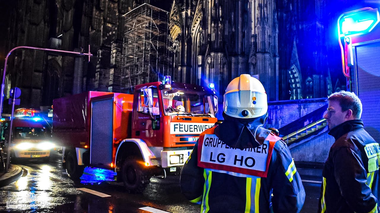 FEUER DOM - Großeinsatz für die Feuerwehr am Kölner Dom | 09.01.2020