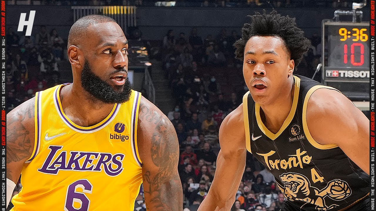 Los Angeles Lakers vs Toronto Raptors Mar 18, 2022 Game Charts