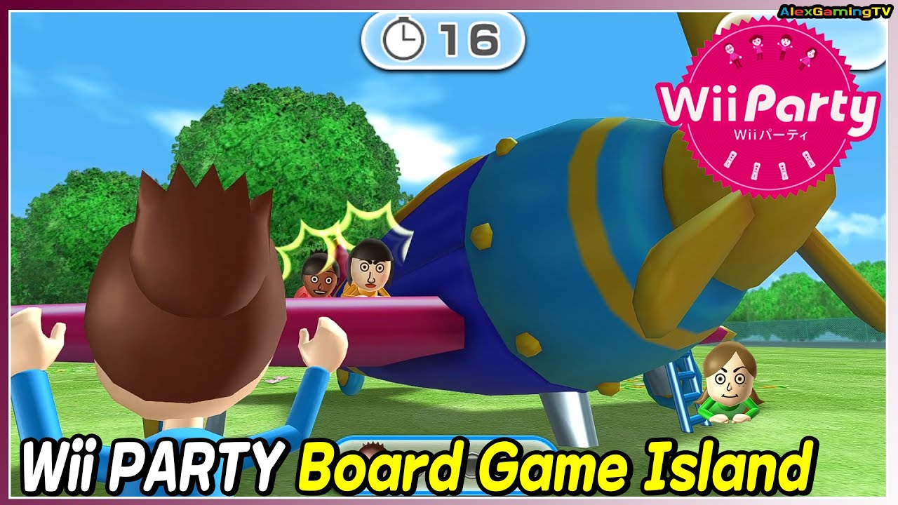 Wii Party Board Game Island Master Com Mommy Vs Sakura Vs Lucia Vs Marisa Alexgamingtv