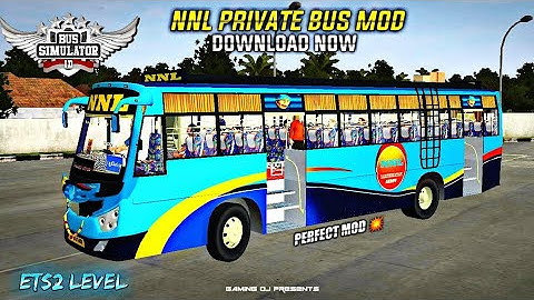 New NNL Bus Mod for Bus Simulator Indonesia | Released | Download Now | #bussidmod