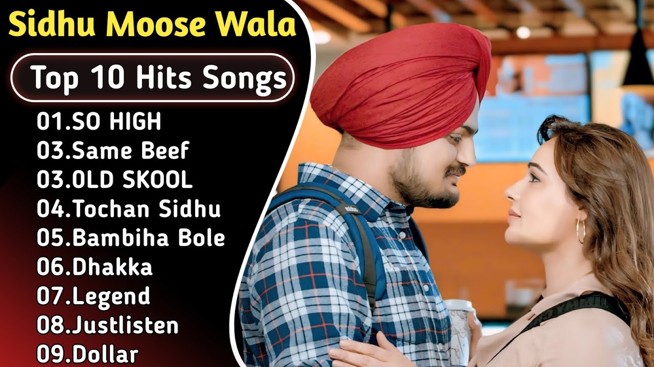 Best Of Sidhu Moose Wala | Latest Punjabi Songs Sidhu Moose Wala Songs ...