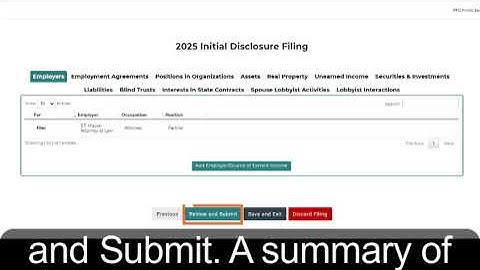 Submitting a completed report within MiTN