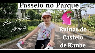 Lua Luana Kawa No Parque Runas Do Castelo De Kanbe No Japo