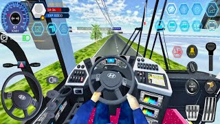 Bus Simulator Vietnam - Hyundai Bus Highway Drive #7 Android Gameplay Realistic Bus Simulator Games screenshot 3