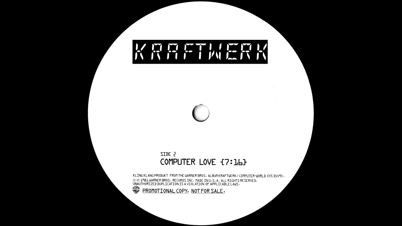 Kraftwerk Computer Love (1981) YouTube