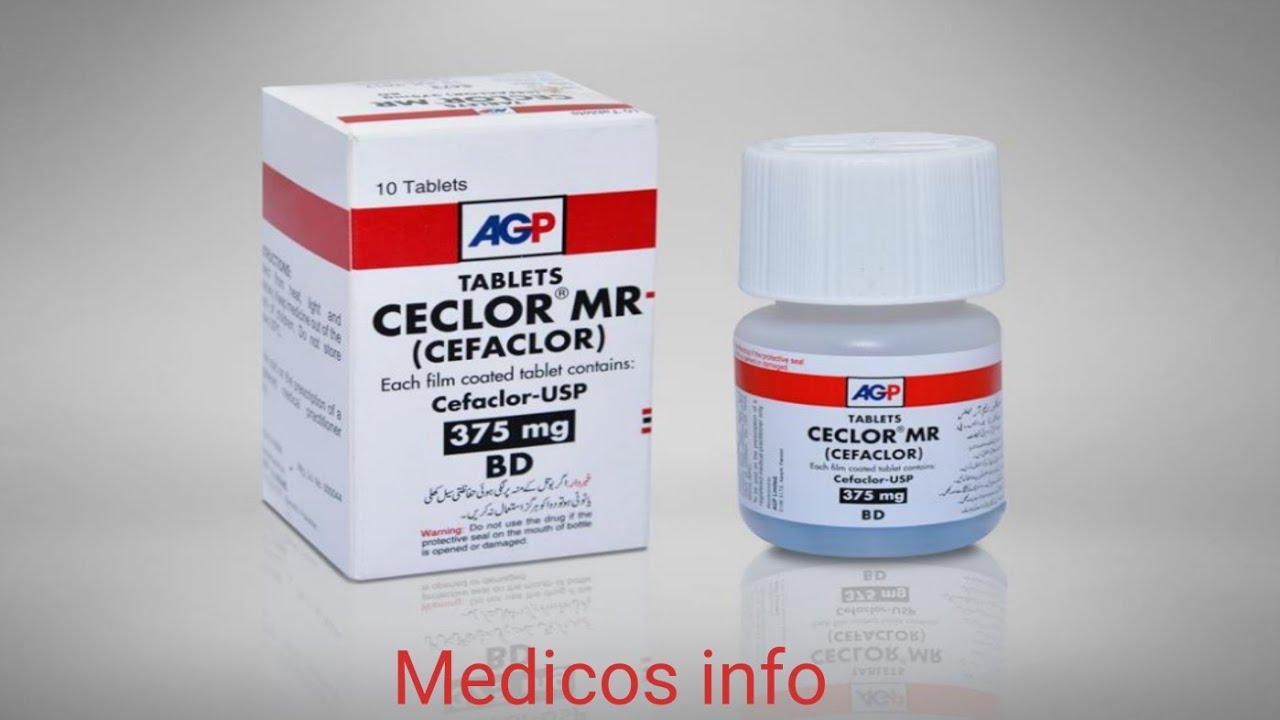 Ceclor MR (cefaclor) tablet uses, benefit, side effects and contraindications in urdu 