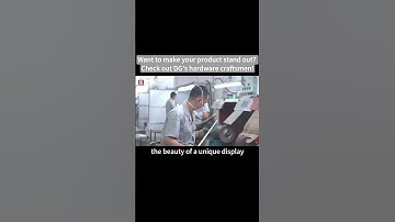 Want to make your product stand out? Check out DG’s hardware craftsmen! #customdisplaycase