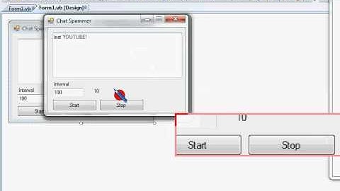 Chat Spammer Tutorial Visual Basic 2008 / 2010
