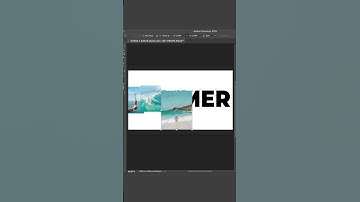 How to Place an Image in Text | 1 Minute Video