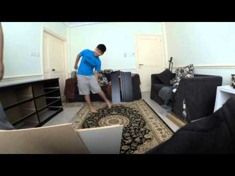 Time Lapse of the work put in into building an IKEA cabinet