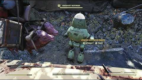 *Wandering Responder Protectron Merchant* - Fallout 76 Random Encounter