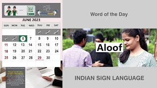 Aloof (Adjective) Word of the Day for June 6th