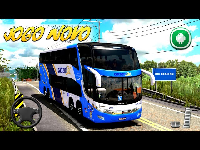 Jogo realista de ônibus para celular #onibus #eurotruck