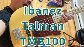Ibanez Talman TMB100M Review: Knight Robot