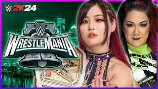 Bayley vs Iyo Sky | WrestleMania XL | WWE 2K24 GamePlay