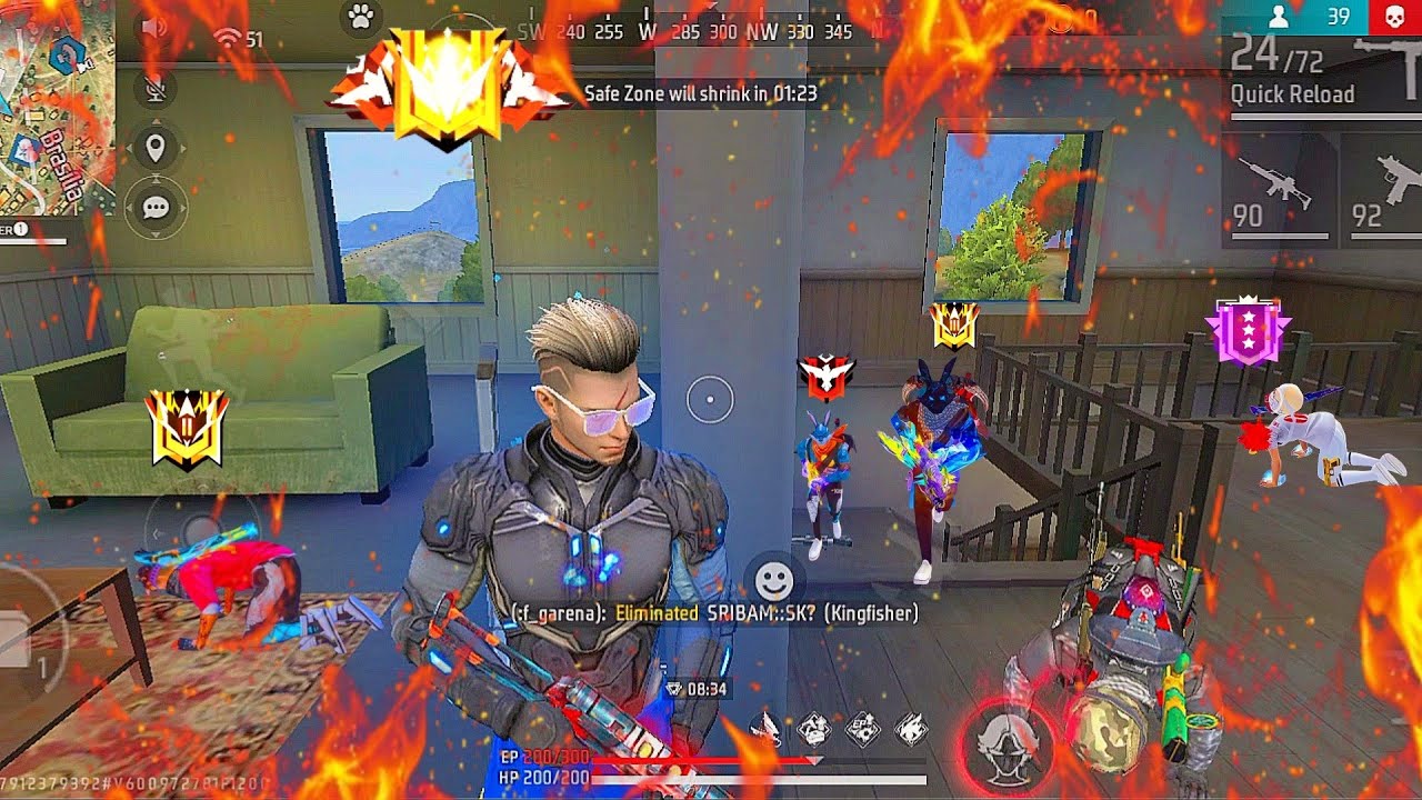 Grandmaster 😱 Hard Lobby 💪 Solo vs Squad HandCam GamePlay 🎯 Full Watch ...