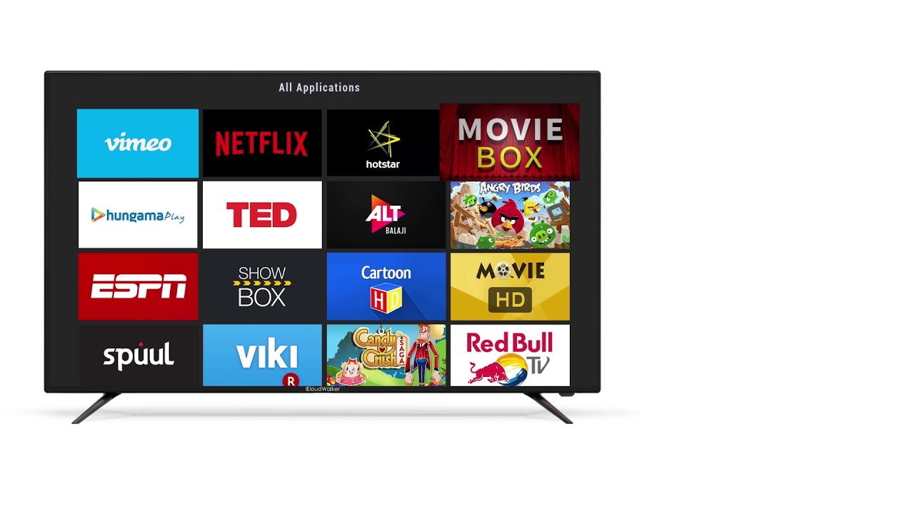 Introducing the 55 inch Cloud TV X2 by CloudWalker