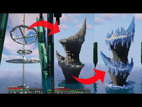 Minecraft Survival Custom Ice Island [FREE DOWNLOAD]
