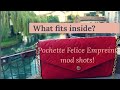 What's in my bag| Louis Vuitton Pochette Felice | mod shots