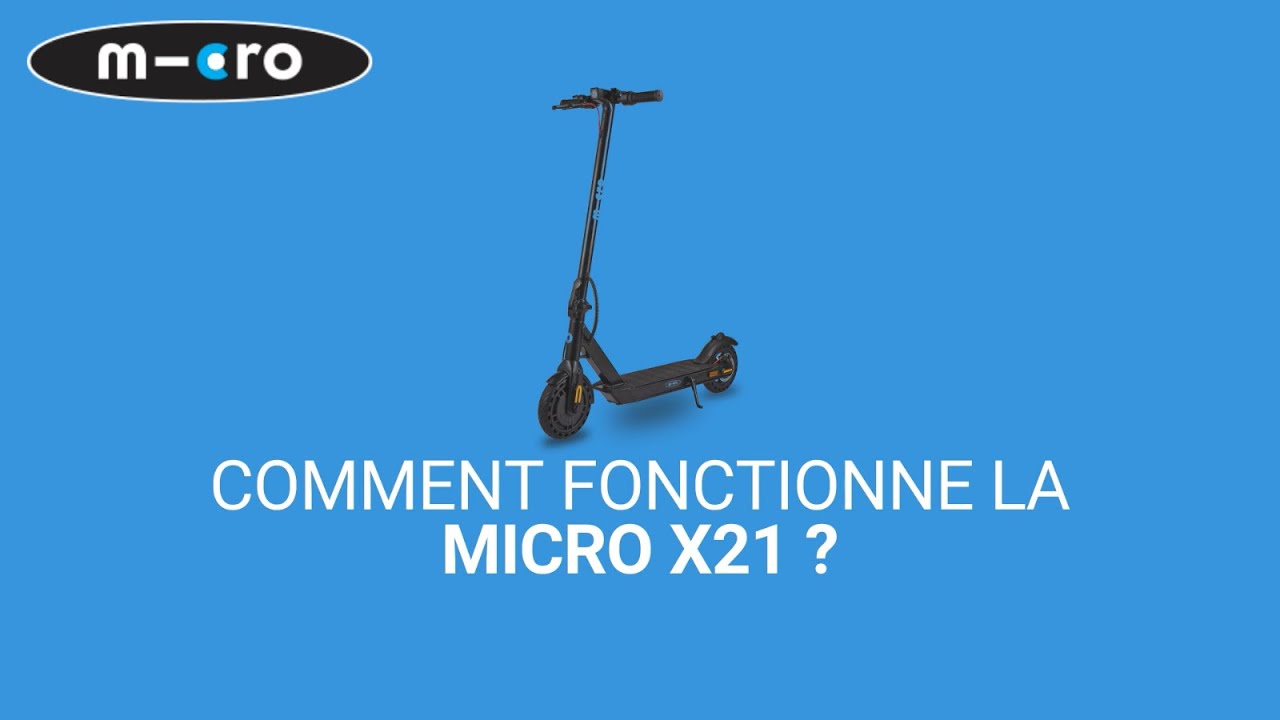 Trottinette électrique MICRO MOBILITY X21 - Trottinette électrique