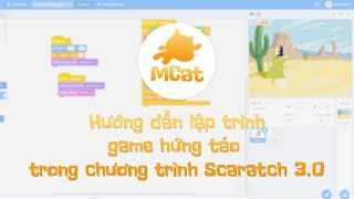 Hướng dẫn lập trình Scratch Game Khủng Long né trứng | Lập trình thiếu nhi MCat screenshot 3