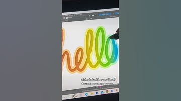 EASY Custom Lettering on Krita! #art #digitalart