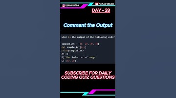 DAY - 28 Tell me the output of this code | Python Quiz Question | Daily Quiz Challenge | Ampire