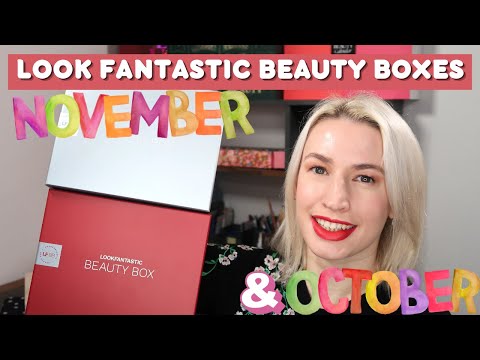 LOOK FANTASTIC BEAUTY BOX NOVEMBER 2022 & OCTOBER