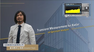 【R&S Getting Start】Transient Measurement for Radar on Spectrum Analyzer