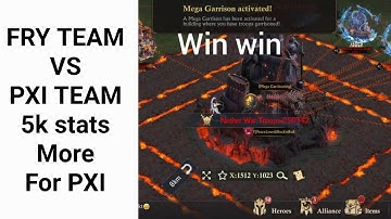 King of Avalon Netherfall FRY team Vs PXI team (5k diference  on stats )