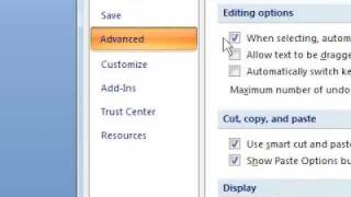 How to turn on drag and drop editing in PowerPoint
