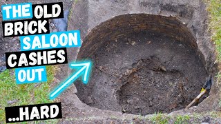 A Hole Opened in the Yard Leads to an Insane Jackpot Buried in the Ruins of an 1880s Saloon