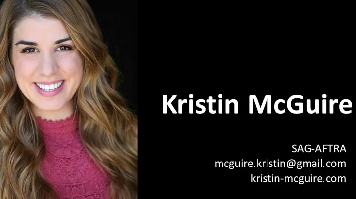 Kristin McGuire Comedic Reel