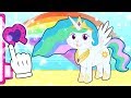 BABY PETS 💥 Kira se disfraza de Princesa Celestia de My Little Pony | Dibujos animados infantiles