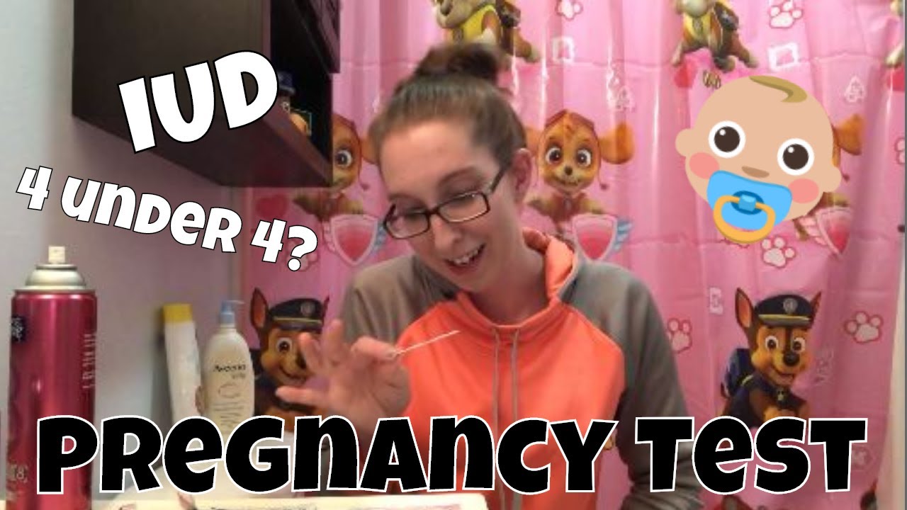 Pregnancy Test With Merina IUD! 4 kids under 4? YouTube