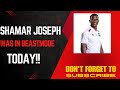 Shamar Joseph Was In Beast Mode Today!