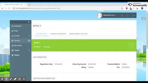 How To Create Windows VPS from WindowsVPS.host control panel