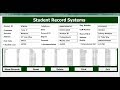 How To Create Excel Data Entry Form With UserForm for Student Records -  Full Tutorial