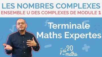 Ensemble U des complexes de module 1-Les nombres complexes: point de vue géométrique- Maths Expertes