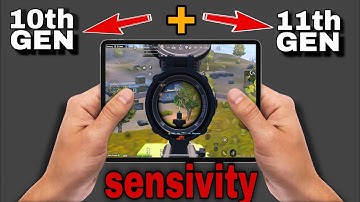ipad 10th generation bgmi test 🔥 sensitivity + control code ❤️ #sehar 