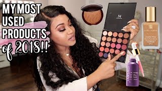 My Most Used Beauty Products of 2018! NitraaB screenshot 5