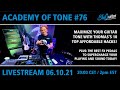 Capture de la vidéo Academy Of Tone #76: Maximize Your Guitar Tone! 10 Of The Best Hacks Plus Fx Pedals To Sound Huge!
