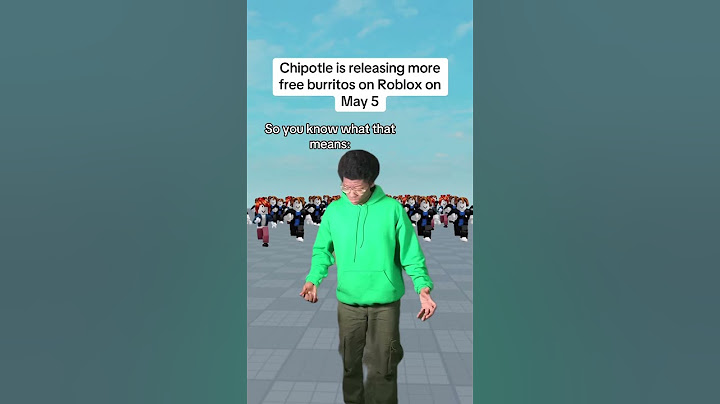 Chipotle is releasing more free burritos on Roblox