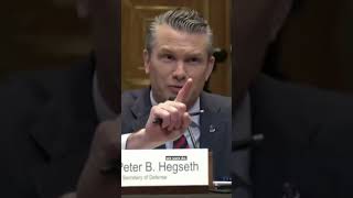 Hegseth: "I'm not validating leaked information that could be wrong or not wrong" #shorts