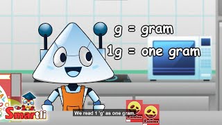 Learning Mass Lets Measure In Grams Grade 2 Math For Kids Smartli