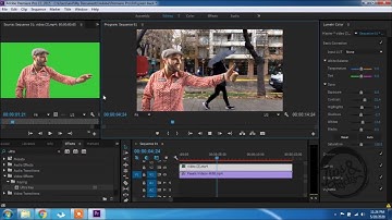How to Remove Green Screen in Adobe Premiere cc (Chroma Key, Remove Background) Tutorial