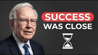 Most People Quit Right Before Things Improve /warren buffett.