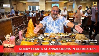 Best Vegetarian Meal in Coimbatore  | #RoadTrippinwithRocky S8 | Tamil Nadu Tourism | D05V02