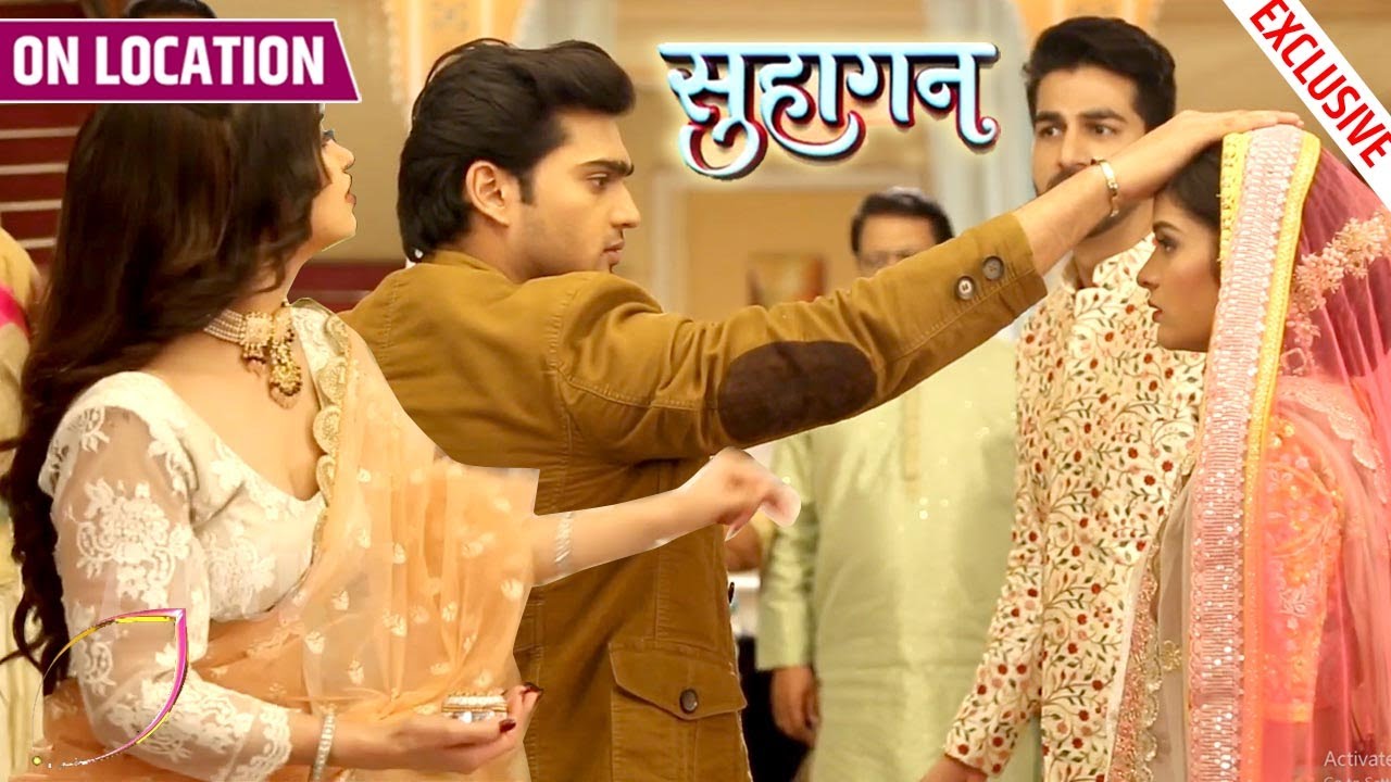 Suhagan On Location : Bindiya Ne Kiya Krish Ko Maaf, Dono Ne Ki Nayi Shuruaat | Samay - Krish Fight